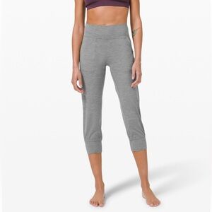 Lululemon NEW align jogger crop grey 8